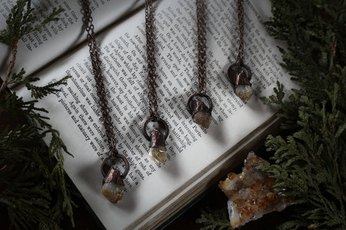 Citrine Necklaces - Success, Happiness & Creativity Stone