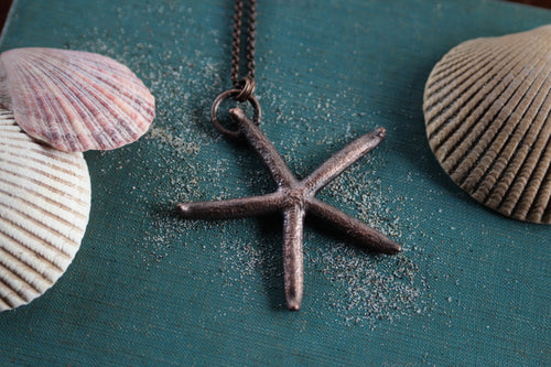 Real Electroformed Starfish from PEI