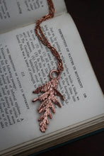 Load image into Gallery viewer, Real Cedar Encased in Copper - Necklace