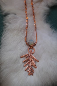 Cedar + Opalite Necklace