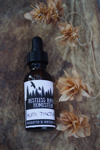 Hops Tincture - Sleep & Anxiety | Restless Ravens Homestead