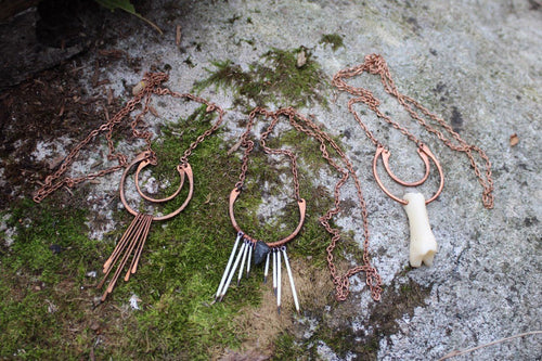 Copper - Quill - Bone - Necklaces
