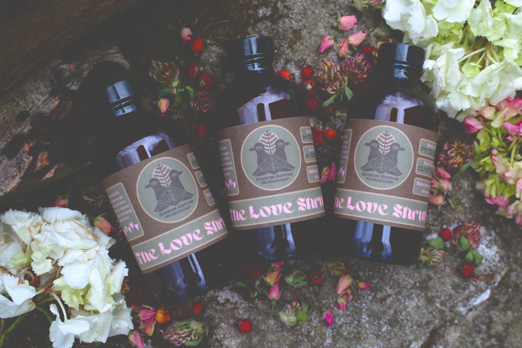 The Love Shrub - Heart Tonic | Restless Ravens Homestead