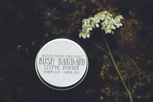 Bush Bandaid - Herbal Styptic Powder | Restless Ravens Homestead